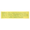 Rebel Green Hand Soap - Peppermint - Lemon - Case of 4 - 16.9 fl oz