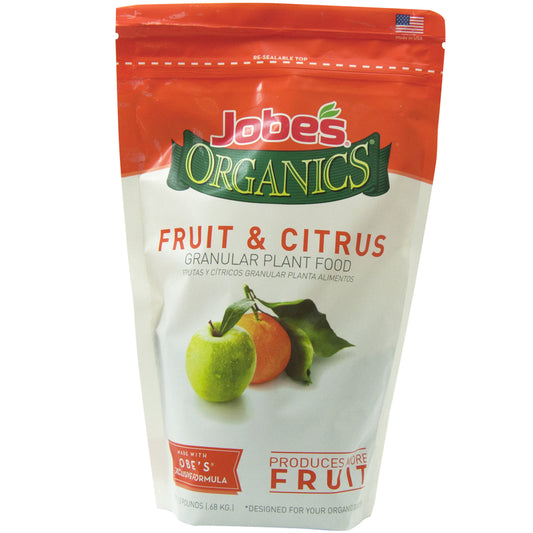 Jobe's Organic Granules Fruit & Citrus Plant Food 1.5 lb