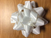 HALLMARK White Jumbo Star Bows (Pack of 4)