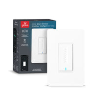 Globe Electric 3-Way Dimmer Switch White 1 pk