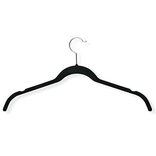 PERCHA PARA CAMISAS DE TERCIOPELO, PAQUETE DE 3