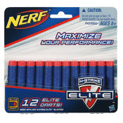 Nerf A0350 N-Strike Elite Dart Refill 12 Count