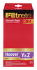 3M Filtrete Vacuum Bag For attaches to vacuum 2 pk