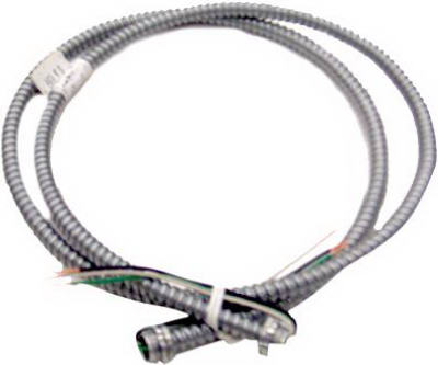 Conduit Whip, Reduced Wall, Steel, 14-3, 6-Ft. Coil