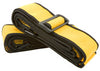 SuperSliders Vinyl Furniture Strap Black/Yellow Rectangle 3 in. W X 108 in. L 1 pk