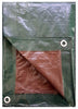 Polyethylene Tarp, Hunter Green/Brown, 20 x 30-Ft.