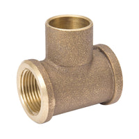 BK Products 3/4 in. Female  T X 1/2 in. D Female  Bronze Reducing Tee