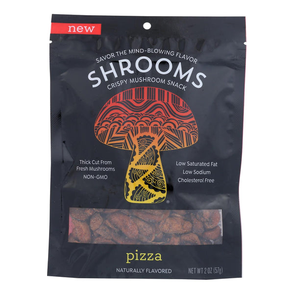 Hongos - Pizza crujiente de champiñones - Caja de 12 - 2 OZ
