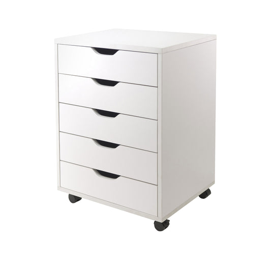 Winsome 26.30 in. H X 19.21 in. W X 15.98 in. D White Wood Cabinet