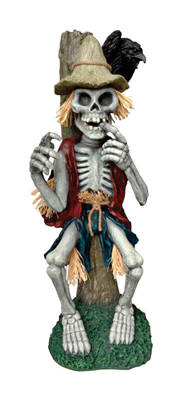DHI  Skeleton Scarecrow  Halloween Decoration  14.9 in. W