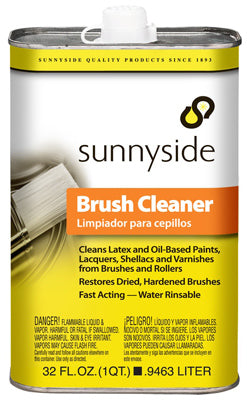 Brush Cleaner, Water-Rinsable, 1-Qt. (Pack of 12)