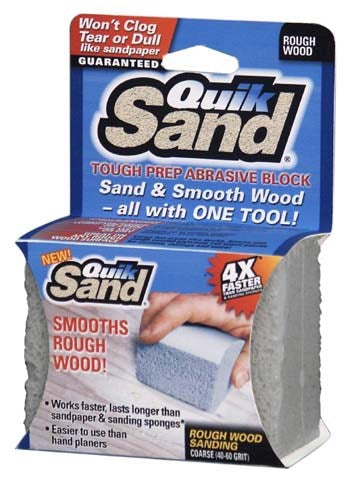 Quik Sand 31412 Rough Wood Abrasive Sanding Block