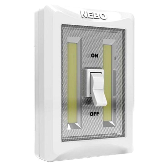 Nebo White Waterproof LED Flashlight Switch 400 lm. AA Battery 4.5 H x 3.15 W x 1.25 L in.
