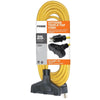 Prime Outdoor 25 ft. L Yellow Extension Cord 14/3 SJTW