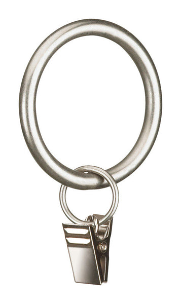 Anillo de clip de níquel plateado Umbra de 1 pulgada de largo