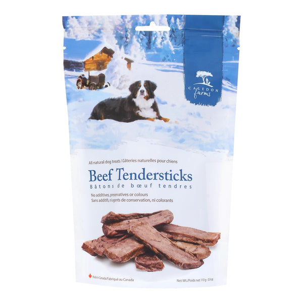 Caledon Farms - Golosinas para perros de carne de res tierna - Caja de 4 - 3,9 oz (paquete de 4)