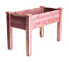 Redy-Garden  32 in. H x 24 in. W x 48 in. D Cedar  Elevated Garden Bed Kit  Red