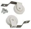 Prime-Line 1-3/4 in. L Silver Plastic/Steel Spring Tension Roller Assembly 2 pk