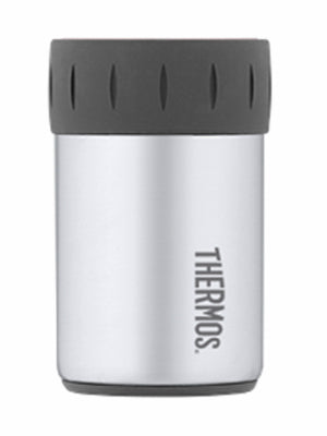 Aislador para latas de bebidas, acero inoxidable, 12 oz.