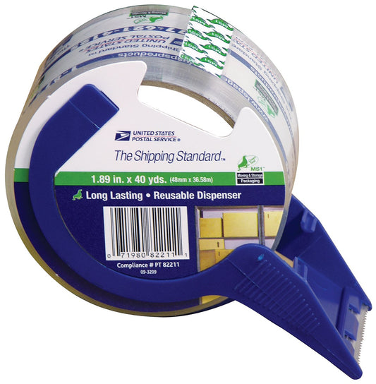 Lepages 82211 1.89" X 40 Yards Clear Packaging Tape With Dispenser