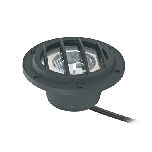 Living Accents Black Low Voltage 2.5 W LED Well Light 1 pk