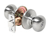 Tell Parkland Satin Nickel Privacy Knob Right or Left Handed