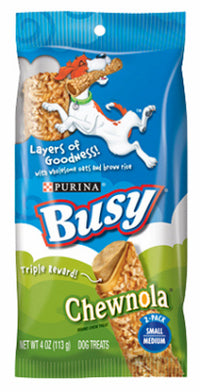 Dog Treats, Busy Chewnola, 4-oz., 2-Pk.