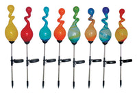 Artfully Solar Multi-color Glass 27 in. H Solar Garden Stake (Pack of 16)