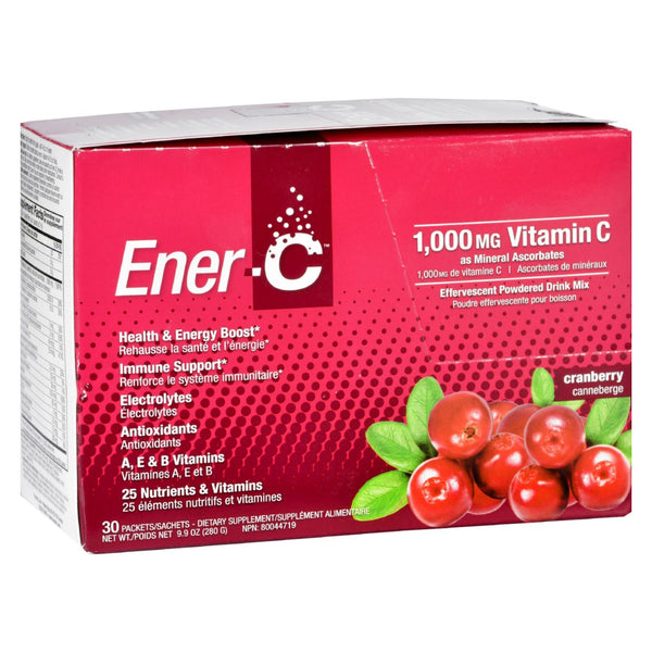 Ener-C - Cranberry - 1000 mg - 30 Packets