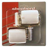 Shepherd Hardware 2-1/8 in. D Swivel Plastic Bed Riser w/Caster 125 lb 2 pk