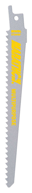 Irwin 6 in. Bi-Metal Specialty Reciprocating Blade 6 TPI 1 pk