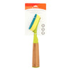 Full Circle Suds Up 2.36 in. W Bamboo Handle Soap Dispenser Dish Brush