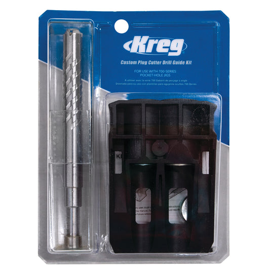 Kreg Custom Plug Cutter Drill Guide Kit 3 pc