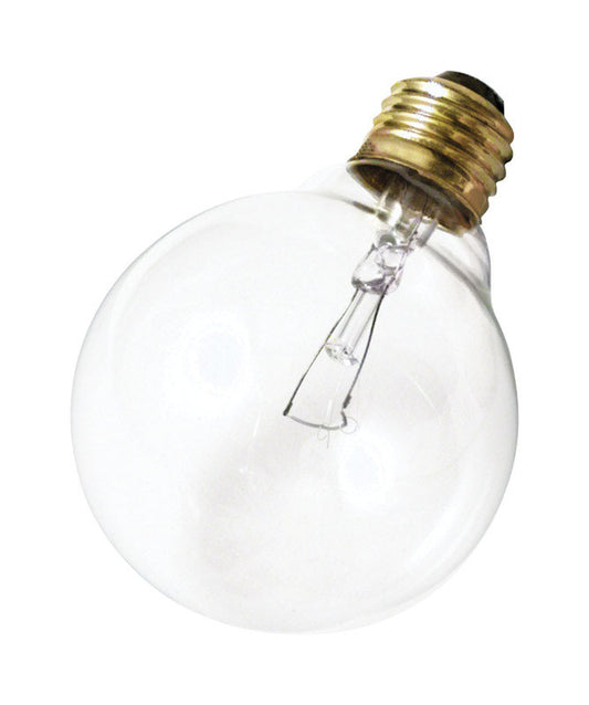 Satco 40 W G25 Decorative Incandescent Bulb E26 (Medium) Soft White (Pack of 6)