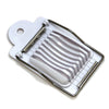 Chef Craft Egg Slicer Oval, Round Plastic White