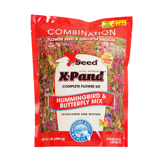 X-Seed X-Pand Butterfly & Hummingbird Mix Seeds 1 pk