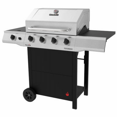 Performance Series Gas Grill, 4 Burners, Stainless Steel
