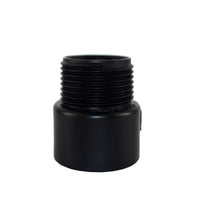 Charlotte Pipe  2 in. Hub   x 2 in. Dia. MPT  ABS  Adapter