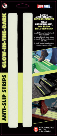 Incom RE633GL 1" X 12" Glow In The Dark Anti Slip Safety Grit Tape