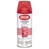 Krylon Cranberry Red Translucent Stained Glass Spray Paint 11.5 oz. for Indoor Decorating