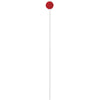 Hillman 48 in. Round Red Driveway Marker 1 pk (Pack of 24)