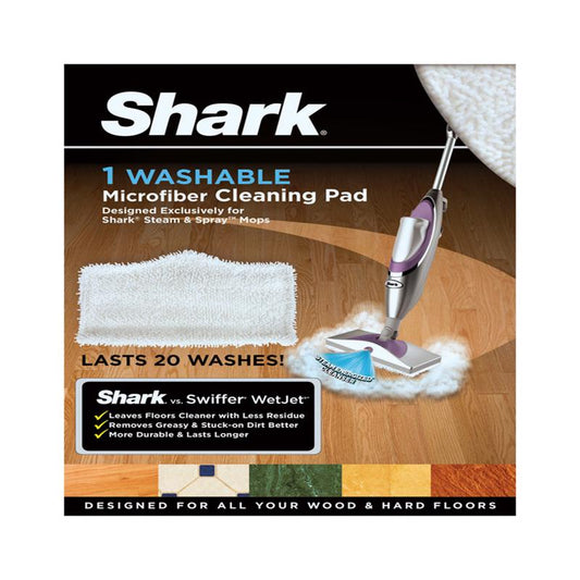Shark Steam and Spray Cleaning Pads For Steam Mop replacement pads 1 pk