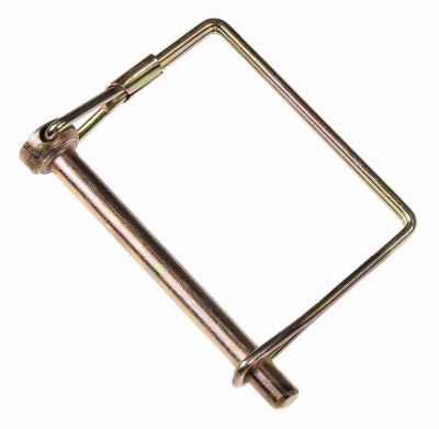 Hitch Pin, Wire Lock, Square, 5/16 x 2-1/4-In.