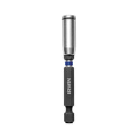 Irwin 2.25 in.   Alloy Steel Magnetic Bit Holder 1/4 in.   3-Flat Shank 1 pc