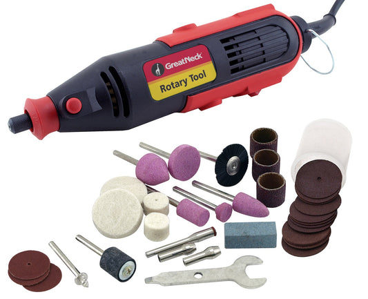 Great Neck 80134 36 Piece Rotary Tool Set