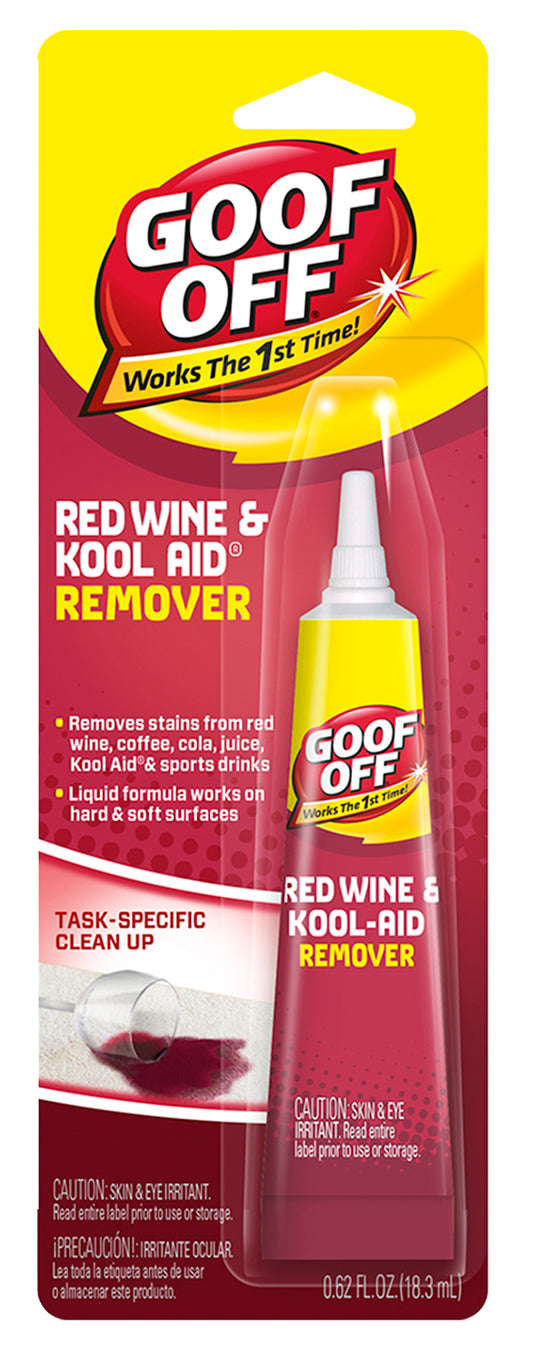 Goof Off FG813 0.62 Oz Liquid Red Wine & Kool Aid® Remover