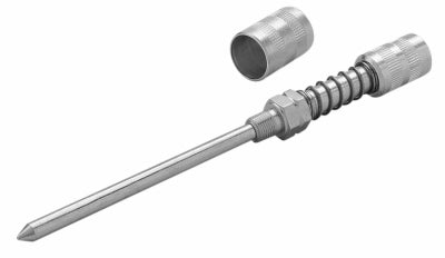 Grease Gun Needle Nose Adapter, 4-In.