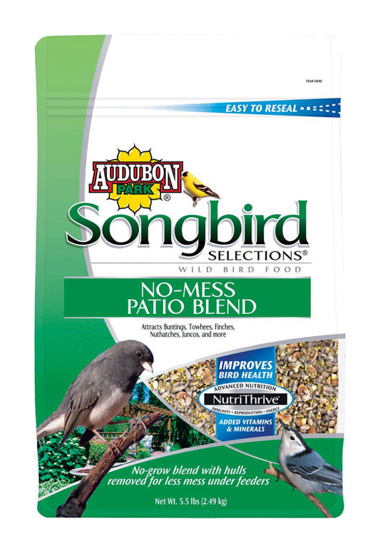 Audubon Park Songbird Selections Assorted Species Millet Wild Bird Food 5.5 lb