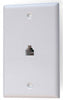 Black Point Products 1-Jack Phone Jack and Plate Wall-Mount