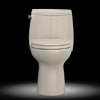 TOTO® UltraMax® II One-Piece Elongated 1.28 GPF Universal Height Toilet with CEFIONTECT and SS124 SoftClose Seat, WASHLET+ Ready, Bone - MS604124CEFG#03